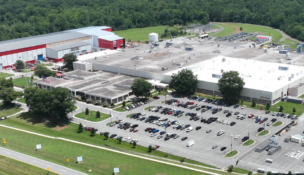 Hitachi Energy is investing $457 million to expand its power transformer production facility in South Boston. Photo courtesy Hitachi Energy