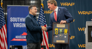 Wrap Technologies held a ribbon cutting in September 2025 for its $4 million manufacturing headquarters in Norton. Official photo by Kaitlyn DeHarde, Office of Gov. Glenn Youngkin