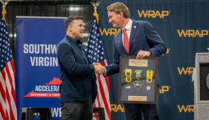 Wrap Technologies held a ribbon cutting in September 2025 for its $4 million manufacturing headquarters in Norton. Official photo by Kaitlyn DeHarde, Office of Gov. Glenn Youngkin