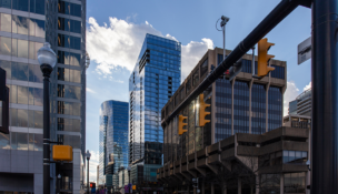 Arlington County reported investment in about 268,000 square feet of office space in 2025. Photo courtesy Adobe Stock