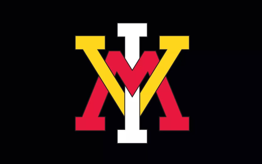 Virginia Military Institute logo cover. Photo USA TODAY Network via Reuters Connect