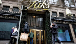 The Saks Fifth Avenue flagship store, after the store filed for bankruptcy protection, in New York City, U.S., Jan. 14, 2026. REUTERS/Brendan McDermid/File Photo