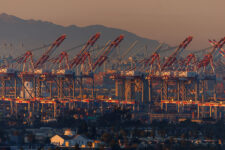 The Long Beach Container Terminal is shown at the Port of Long Beach as seen from Signal Hill, California, U.S., January 14, 2026. REUTERS/Mike Blake