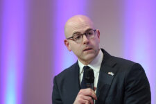 Federal Reserve Board Governor Stephen Miran speaks on "Regulations, the Supply Side, and Monetary Policy" during the Delphi Economic Forum Lecture event, at the National Gallery in Athens, Greece, January 14, 2026. REUTERS/Louisa Gouliamaki