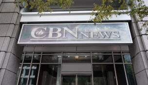 Entrance to the CBN News offices in Washington, DC AdobeStock