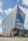 Amentum's new headquarters at 1900 Reston Metro Plaza. Photo courtesy Comstock Holding Cos.