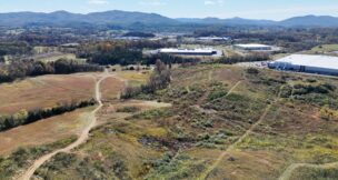 An aerial view of the Botetourt Center at Greenfield. Photo courtesy Botetourt County
