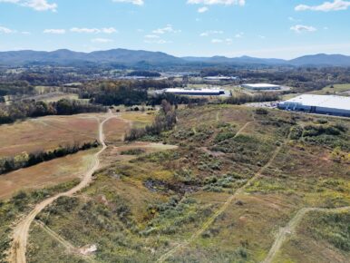 An aerial view of the Botetourt Center at Greenfield. Photo courtesy Botetourt County