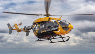 VCU Health LifeEvac opened a new emergency aviation base in South Hill last week. Photo courtesy VCU Health