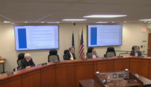 Members of the Goochland County Board of Supervisors met on Feb. 3. Screenshot.