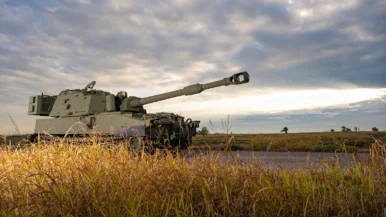 The M109A7 is the latest howitzer in the BAE Systems M109 family of vehicles. Photo courtesy BAE Systems