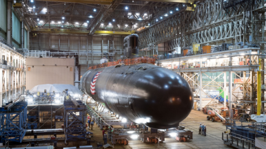 General Dynamics’ contracts reported last year included the full construction of two Virginia-class submarines. Photo courtesy General Dynamics