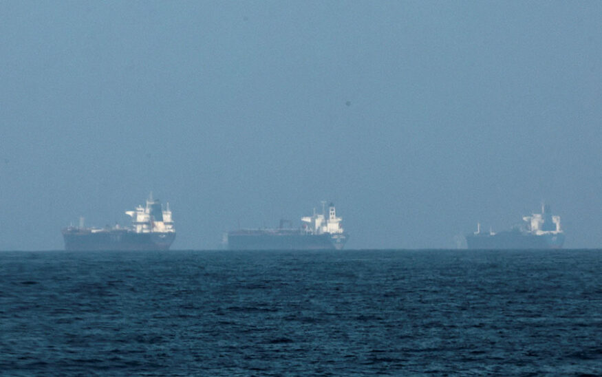Tankers are seen off the coast of the Fujairah, as Iran vows to close the Strait of Hormuz, amid the U.S.-Israel conflict with Iran, in Fujairah, United Arab Emirates, March 3, 2026. REUTERS/Amr Alfiky/File Photo