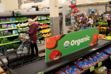A food shopper browses for groceries at an Albertsons supermarket in Redmond, Washington, U.S., November 24, 2025. REUTERS/David Ryder/File Photo