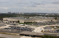 A general view of the Pentagon on the day that at least 30 news organizations declined to sign a new Pentagon access policy for journalists, at the Pentagon in Washington, D.C., U.S., October 15, 2025. REUTERS/Kevin Lamarque TPX IMAGES OF THE DAY