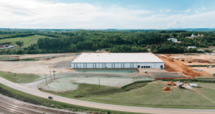 Southern Virginia Multimodal Park. Photo courtesy Matt Rowe, Pittsylvania County's economic development directo