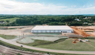 Southern Virginia Multimodal Park. Photo courtesy Matt Rowe, Pittsylvania County's economic development directo