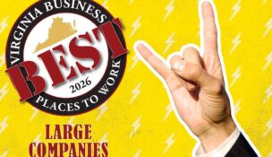2026 Virginia Business Best Places to Work LARGE COMPANIES