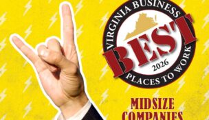 2026 Virginia Business Best Places to Work | Midsize companies