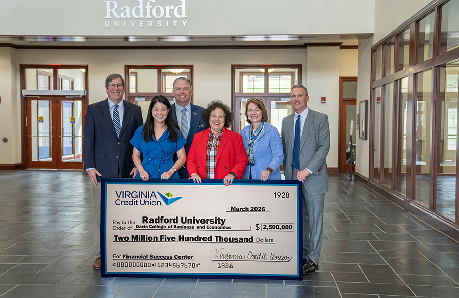 Virginia Credit Union pledges $2.5M to Radford University