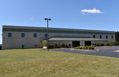 Lot 8 shell building at the Patriot Centre. Photo courtesy Henry County