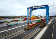 The Virginia Inland Port in Front Royal now has a RailGreen line to the Port of Virginia’s Hampton Roads terminals. Photo courtesy Port of Virginia