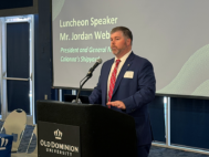 Colonna’s Shipyard President Jordan Webb says that the U.S. shipbuilding industry is under pressure from China. Photo by Josh Janney