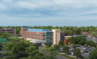 A rendering of the Valley Health Winchester Medical Center Mary Free Bed Rehabilitation Tower Rendering courtesy Valley Health