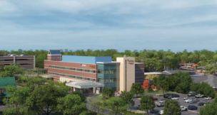 A rendering of the Valley Health Winchester Medical Center Mary Free Bed Rehabilitation Tower Rendering courtesy Valley Health