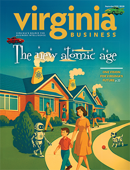 Virginia Business September 2025 magazine cover