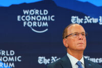Chairman and CEO of BlackRock, Larry Fink, attends the 56th annual World Economic Forum (WEF) meeting in Davos, Switzerland, January 21, 2026. REUTERS/Denis Balibouse