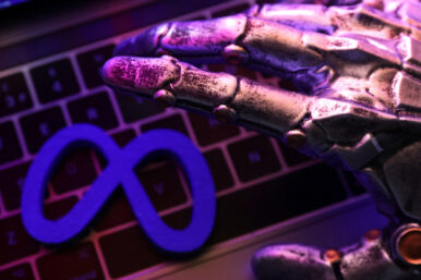 Meta logo is seen in this illustration taken June 18, 2025. REUTERS/Dado Ruvic/Illustration