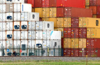 MSC containers are seen at the port of Antwerp, Belgium September 23, 2022. REUTERS/Yves Herman/File Photo