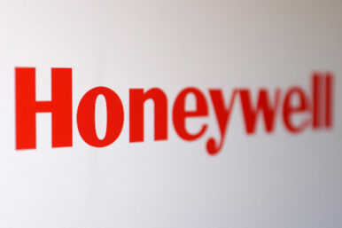 Honeywell logo is seen in this illustration taken July 26, 2025. REUTERS/Dado Ruvic/Illustration