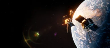 HawkEye 360 collects radio frequency data from satellite constellations to identify and track activity for military, maritime and intelligence customers. Photo courtesy HawkEye 360