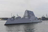 U.S. Navy photo of USS Zumwalt (DDG 1000). Photo courtesy RTX