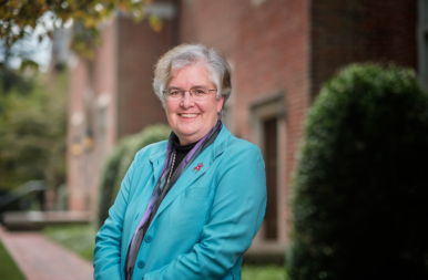 “We have seen ... a big decline in Virginia [bar exam] test takers between 2012 and 2024, with larger declines than are consistent with the declines in enrollment,” says University of Richmond School of Law Dean Wendy Collins Perdue. Photo courtesy University of Richmond