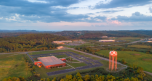 A hydrogen power plant could be located at the Lonesome Pine Regional Business & Technology Park in Wise County. Photo courtesy Wise County Industrial Development Authority