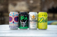 Sapporo-Stone Brewing products. Photo courtesy Stone Brewing Co.