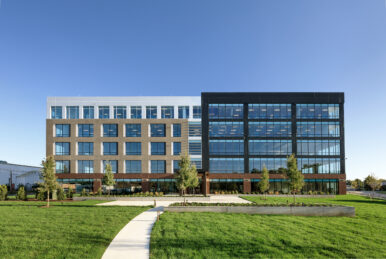 Davenport & Co.'s future headquarters at Kinsale Center. Photo by Chris Cunningham
