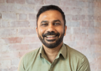 “My co-founders are the AI that I work with,” says Nestease founder Rakesh Nair. Photo courtesy Nestease