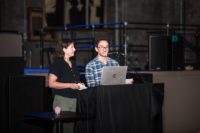 Sophie and Ross Elliott won $25,000 for their new business in the Grow Waynesboro Rockfish Gateway pitch night. Photo by Pop of Molly Photography