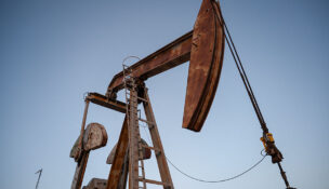 A pump jack operates outside of Midland, Texas, U.S. June 11, 2025. REUTERS/Eli Hartman