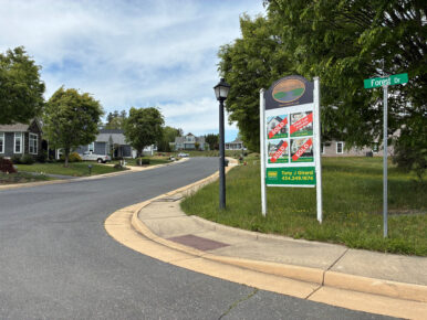 Part of the phase one Silver Creek subdivision on Forest Drive.