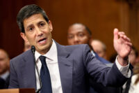 Kevin Warsh, U.S. President Donald Trump's nominee to be next chair of the Federal Reserve, testifies before a Senate Banking Committee confirmation hearing on Capitol Hill in Washington, D.C., U.S., April 21, 2026. REUTERS/Kevin Lamarque/File Photo