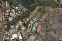 Map of Patriot Centre I and II. Photo courtesy Henry County