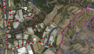 Map of Patriot Centre I and II. Photo courtesy Henry County