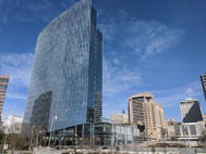 Dominion Energy's headquarters at 600 E. Canal St. in Richmond. Photo by Kira Jenkins/Virginia Business