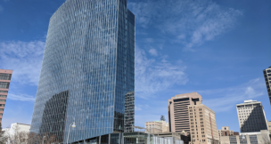 Dominion Energy's headquarters at 600 E. Canal St. in Richmond. Photo by Kira Jenkins/Virginia Business