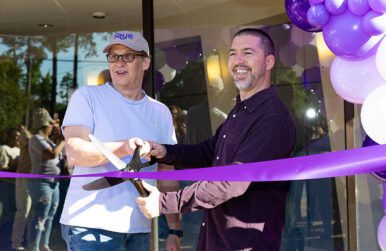 L to R: Jeff Rolander, vice president of claims and customer experience and CEO Elad Schaffer. Photo courtesy Faye